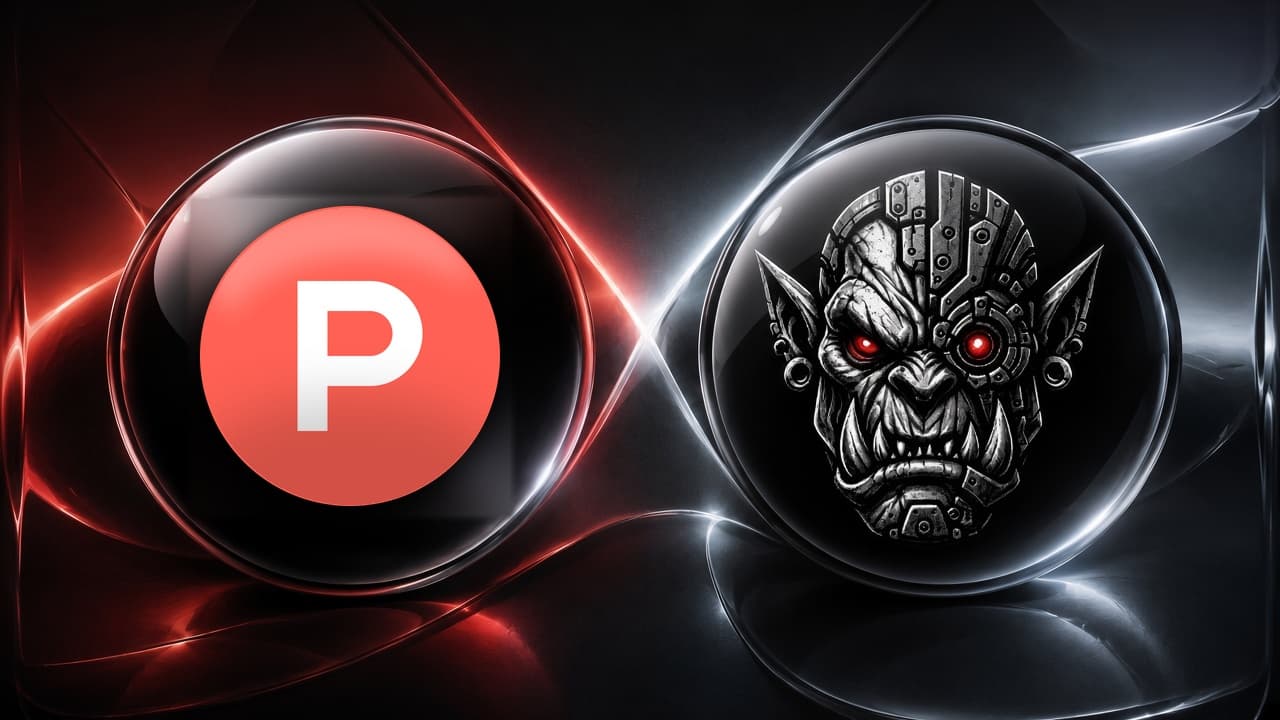 Product Hunt’s P mark beside the Videorc orc.